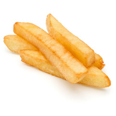 French Fried Potatoes isolated on white background