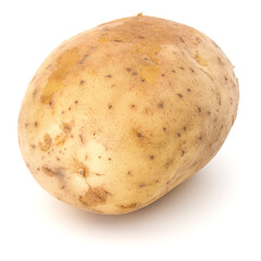 new potato tuber isolated on white background cutout