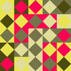 Abstract Geometric Pattern generative computational art illustration