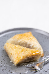 Turkish traditional cookie Baclava or Baklava