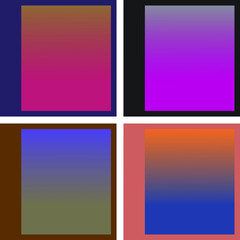 Set of old school background colors, perfect for posters