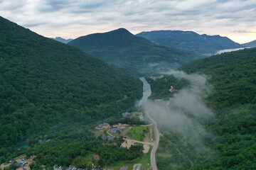 River Tara flowing through Bosnia and Herzegovina