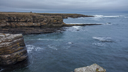 Ocean fale kormorany westcoast © Jaroslaw