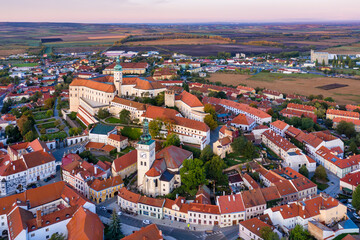 Mikulov Castle and Grounds at Dawn
