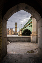 Big Ben from Westminster Bridge, London, UK