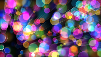 Spots Bokeh Color Abstract Background