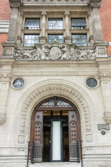 Fototapeta na wymiar Ornate Entrance, London, UK