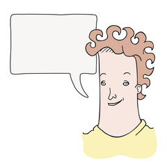 Talking character draw