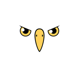 Bird face draw