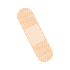 band aid of beige color