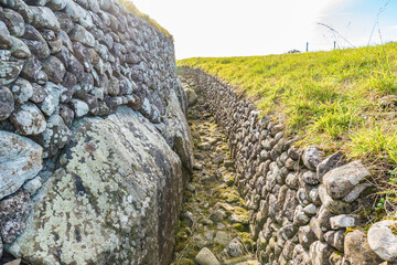 Newgrange (Irish: Si an Bhru), a prehistoric monument in Ireland,  a UNESCO World Heritage Site.