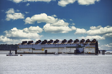 Capsized Golden Ray Freighter