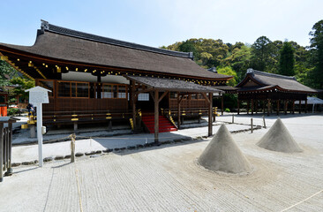Fototapeta premium 上賀茂神社 細殿 京都市