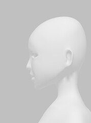 リアルな人の横顔