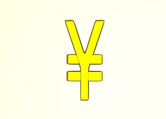シンプルな日本円のアイコン