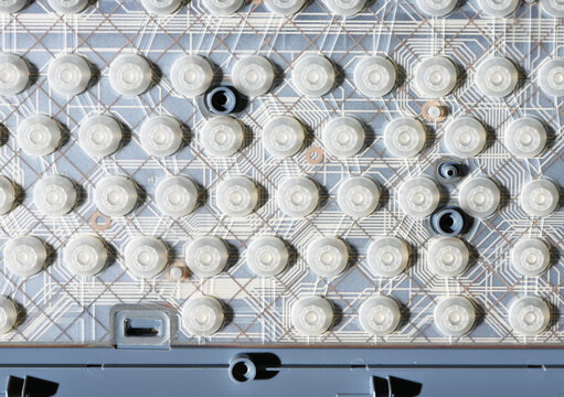 Inside Computer Keyboard