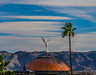 'Wounded Goddess' statue atop the Arizona State Capitol Building in Phoenix Arizona. Other names:...