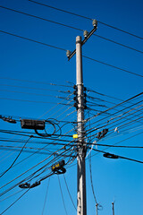 Poste de electricidad