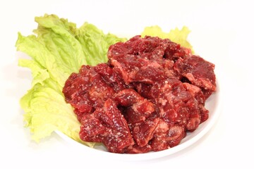 牛ハラミ（焼肉用・たれ漬け）