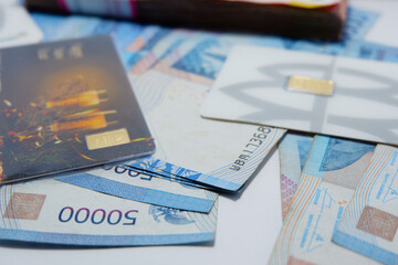 Indonesia banknote, The rupiah is the official currency of Indonesia, Business of Financial, Earning of Indonesia Business