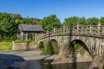 石橋記念公園　西田橋　鹿児島県鹿児島市