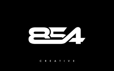 854 Letter Initial Logo Design Template Vector Illustration