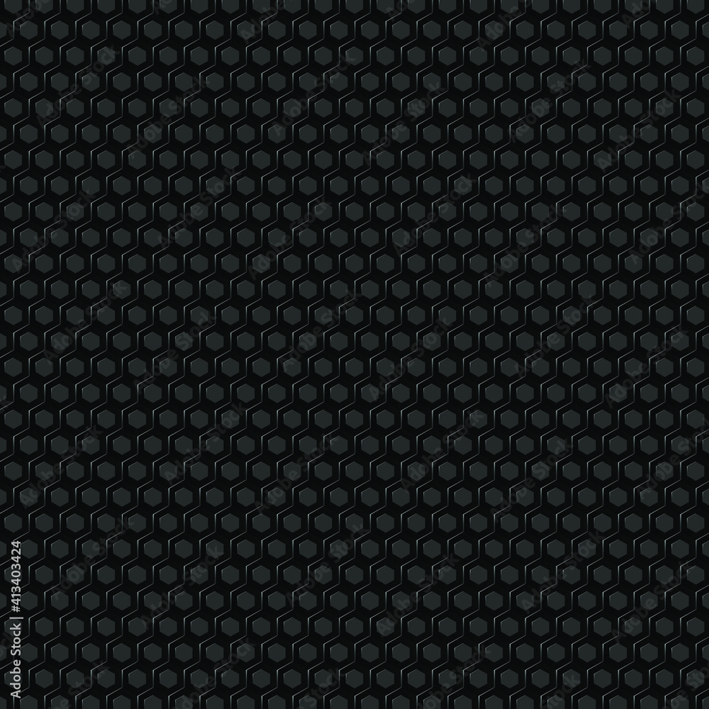 Poster abstract technology background with hexagons. modern vector illustration