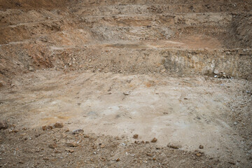 Red Soil , A pond that has been dug into the ground.