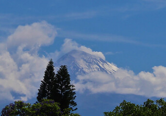 Volcán Popocatépetl, México. 