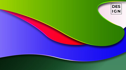 Obraz premium colorful gradient modern abstract background. Geometric shapes background. can use for business, presentation, web banner, background.