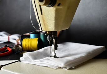 sewing machine detail