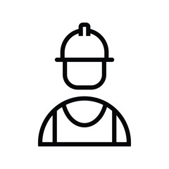 construction worker icon