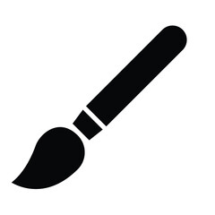 paintbrush icon vector