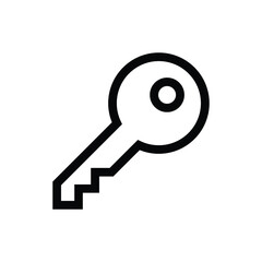 key icon vector