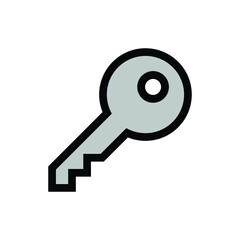 key icon vector