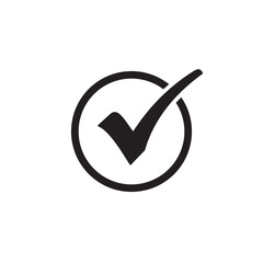 check mark icon symbol sign vector