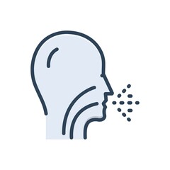 Obraz premium Color illustration icon for common