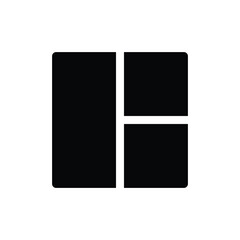 picture frame icon vector