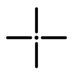 target shoot icon vector