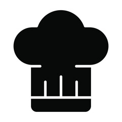 chef hat icon vector