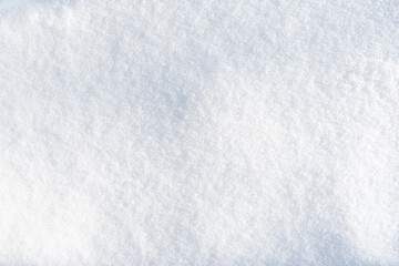 Smooth snowy surface texture