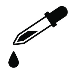 color picker icon vector