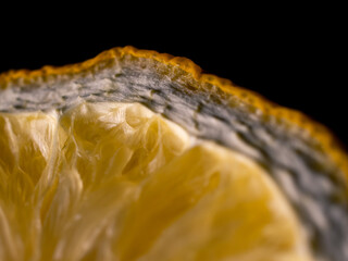 Close up of a lemon