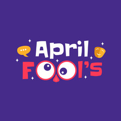 Hand draw illustration of april fools day