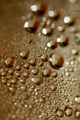 Water drops macro background modern high quality prints