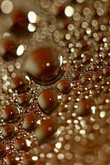 Water drops macro background modern high quality prints