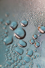 Water drops macro background modern high quality prints