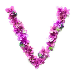 Fresh Flowers Alphabet