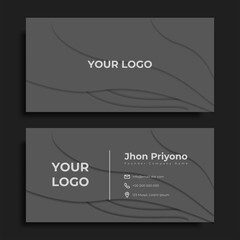 Business Card Template Double sided