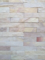 Home decoration stone in light color, beautiful surface, attractive to the eye, used to make graphics and chic designs.
